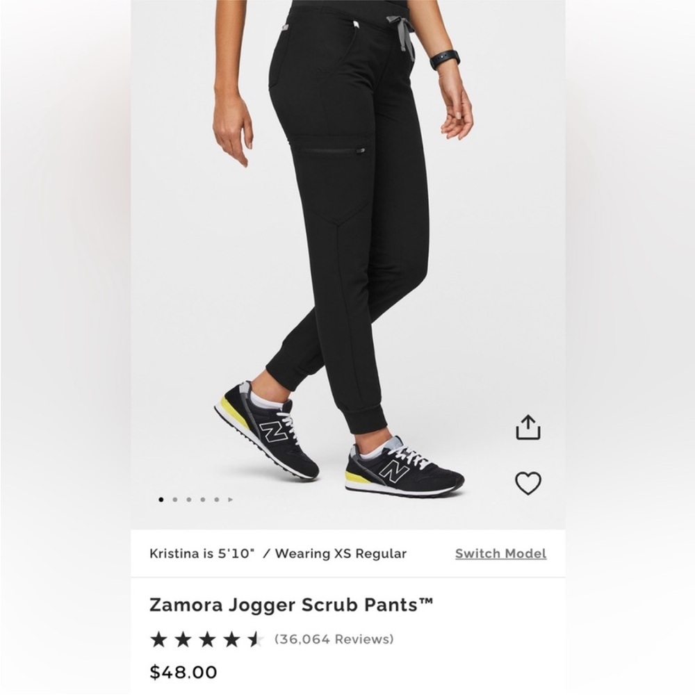 Lightly worn XS tall figs jogger like new condition